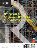 Download Blueprint to Empower Workers for Shared Prosperity by Roosevelt Institute SN283915818 doc pdf