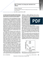 Non-Ionic Surfactant Assembly of Ordered, Very Large Pore Molecular Sieve Silicas From Water Soluble Silicates