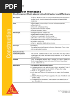 Sika PDS E SikaProof Membrane