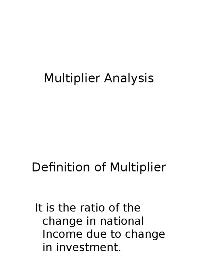 Consumption Function and Multiplier PDF Fiscal Multiplier Economic Theories