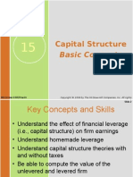 Capital Structure: Basic Concepts