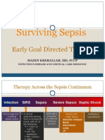 Surviving Sepsis: Early Goal Directed Therapy