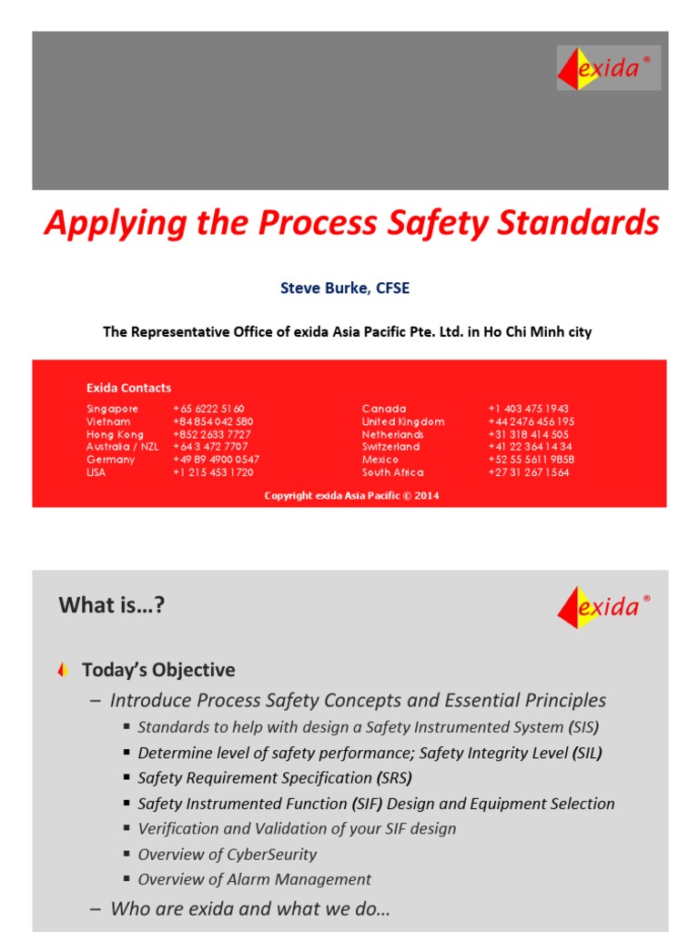 Applying The Process Safety Standards | PDF | Computer Security | Security