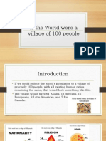 If The World Were A Village of 100 People: by Alima