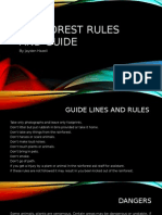 Rainforest Rules and Guide