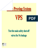 VPS Test Main Safety Valves