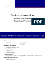 Business Valuation Presentation