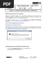 Us 180 NUMTools P Under Windows7