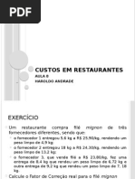 Aula 8 - Indice de Coccao