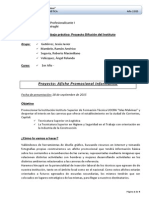 Proyecto Difusión ISFT Islas Malvinas