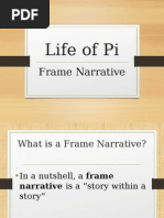 Lif of Pi - Frame Narrative