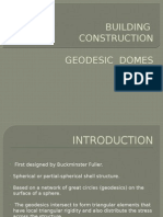 Building Construction Geodesic Domes