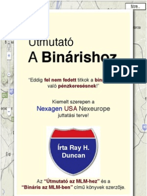 Utmutato a Binarishoz PDF Nyiss bináris opciókat a városodban