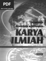 Download Pedoman Penulisan Penyajian Karya Ilmiah by Yoshida Elma SN283946274 doc pdf
