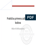 Lekcija 12 - Prakticna Primena Zaštitnih Kodova