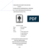 Bab 4 Penyelesaian Differensial Ordiner Jenis Initial Value Problem Ivp Dengan Metode Runge Kutta