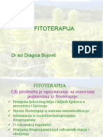 FITOTERAPIJA Prvo Predavanje 25.09.14