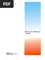 Histórico de Modificações