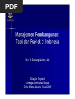 Download Manajemen Pembangunan Teori Dan Praktek Di Indonesia  by Vedita Kuncoro SN283951240 doc pdf