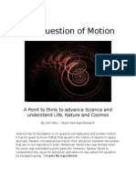 The Question of Motion