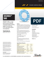 Flexitallic Sigma 500 Datasheet