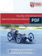 UPM Manufacturing Engineering Course Description