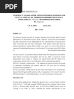 Agrarian Cases  2014-2015