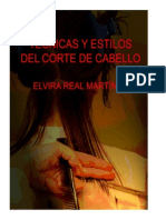Técnicas y Estilos de Corte de Cabello PDF Manual