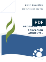 Programa de Educación Ambiental