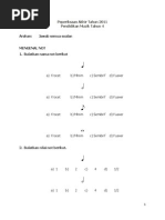 Soalan Pendidikan Muzik Tahun 4