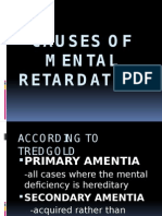 Causes of Mental Retardation