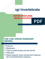 Bahan Belajar Zoologi Invertebrata 3