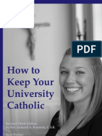 How to Keep Your University Catholic