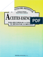 Aromaterapia - Aceites Esenciales, Libro de Vecchi