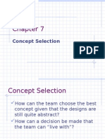Choosing the Best Concept Iteratively