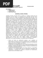 Desarrollo Rural Integral
