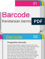 Barcode Kendaraan Bermotor