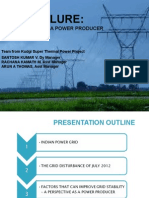 Grid Failure A Perspective As A Power Producer