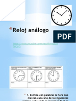 Reloj Análogo