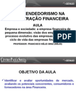 Empreendedorismo Na Admnistração Financeira