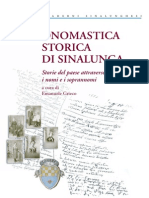 Onomastica Sinalunghese