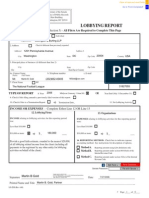 NFL Lobbying Report 2006