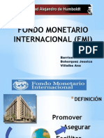 Presentación Fondo Monetario Internacional