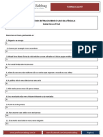 Exercicio Uso Da Virgula Com Gabarito PDF