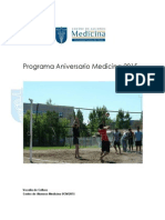 Programa Aniversario Medicina 2015 