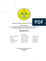 Proposal Program Kreativitas Mahasiswa: Cv-Ion: Baterai Bertenaga Utama Codiaeum Variegatum