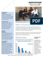 LaGuardia Bridge Curriculum Program Model