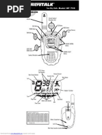 English: Two-Way Radio Model MT 725