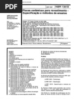 ABNT - NBR 13818 - Placas cerâmicas para revestimento - especificação e métodos de ensaios.pdf