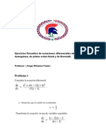 Homogeneas, Lineal y Bernoulli